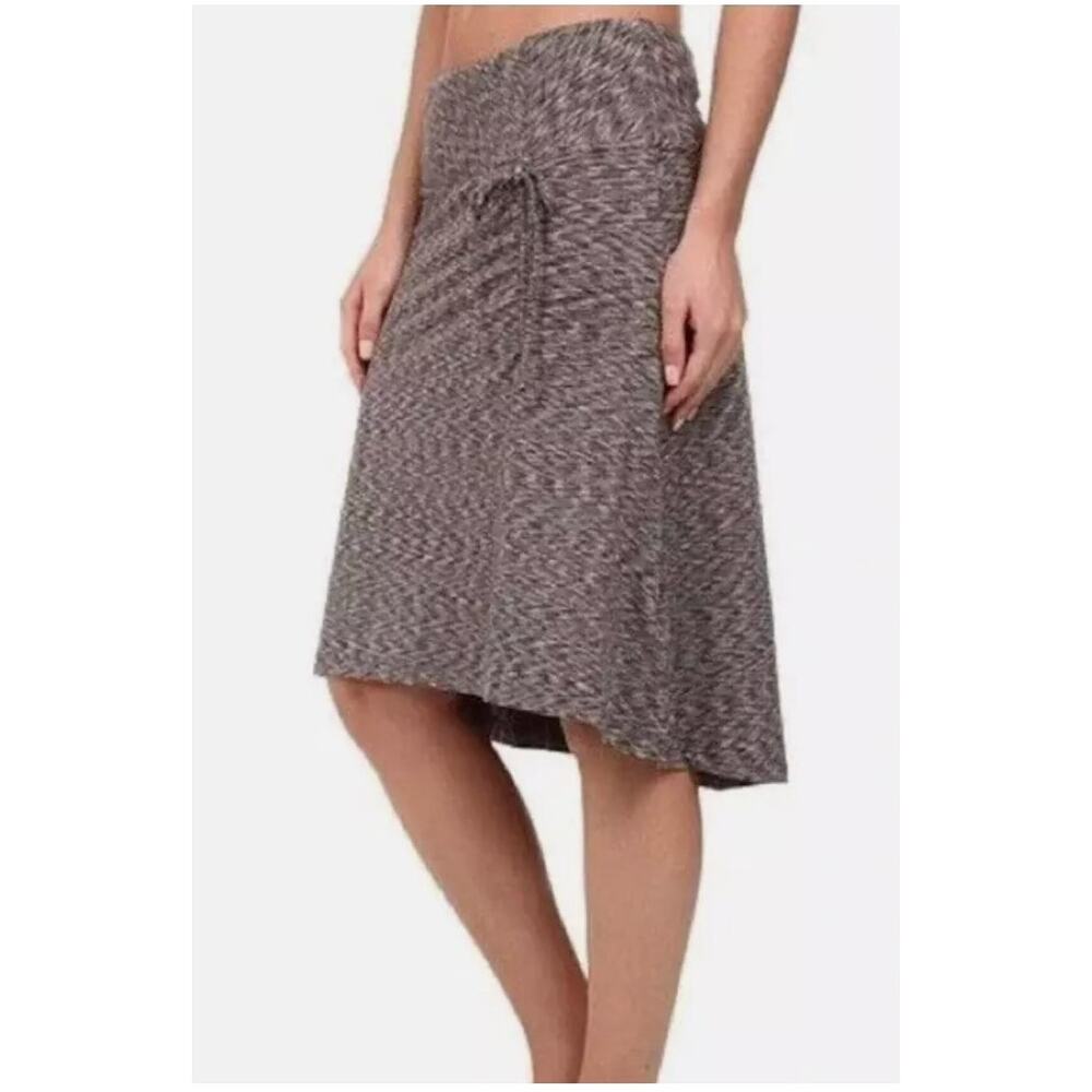 EUC THE NORTH FACE Cypress Gray Women's Large Soft Skirt 34Wx21L